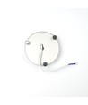 10,1cm / 18W Dæmpbar LED indsats med linser - Flicker free, erstat G24, cirkelrør og kompaktrør