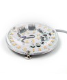 10,1cm / 18W Dæmpbar LED indsats med linser - Flicker free, erstat G24, cirkelrør og kompaktrør