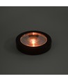 Opladelig RGB LED coaster - Sort, IP54 udendørs