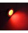 13W Ø11,4cm indbygningsspot RGB+CCT RA93 - 24V DC, Hul: Ø9,5 cm, Mål: Ø11,4 cm, Hvid kant