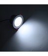 13W Ø11,4cm indbygningsspot RGB+CCT RA93 - 24V DC, Hul: Ø9,5 cm, Mål: Ø11,4 cm, Hvid kant