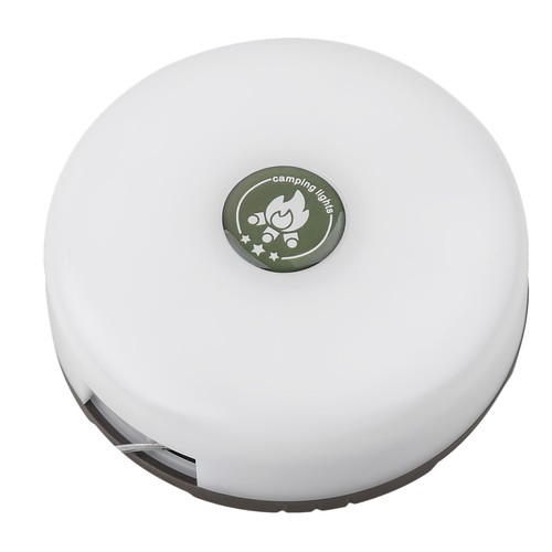 Opladelig camping LED lanterne med lyskæde - Hvid, IP64 udendørs