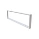 Outlet: Ramme til 120x30 LED panel - Samlesæt, hvid kant