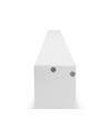 Outlet: Ramme til 120x30 LED panel - Samlesæt, hvid kant