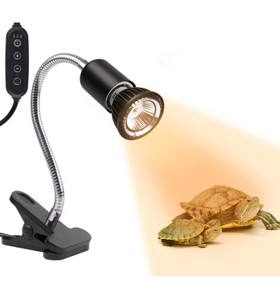 Reptil lampe UVB - 5W, klipsholder