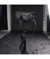 300W Projektør til foto og video - Flickerfri, justerbar kulør / lysstyrke, Display, inkl. fjernbetjening, 5m kabel