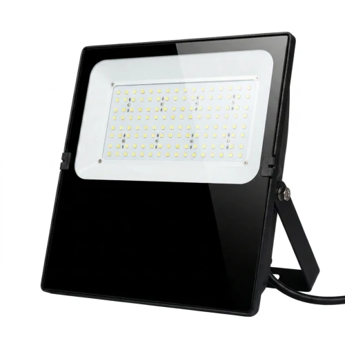 Outlet: 100W LED projektør - IP66, sort, 4000K