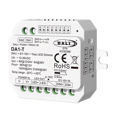 LEDlife DALI, 1-10V, Triac dæmper - 12-36V