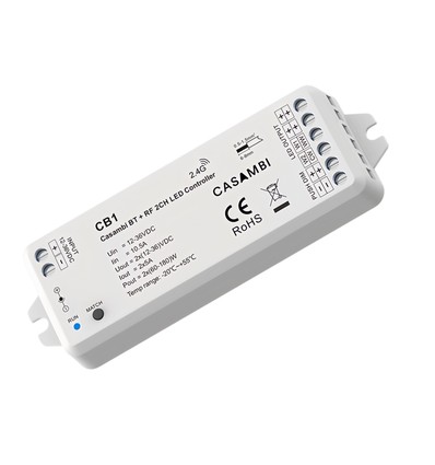 LEDlife rWave Casambi dæmper/CCT controller - 12V (2x60W), 24V (2x120W)