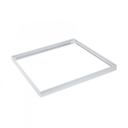 62,5x62,5 LED panel ramme - Hvid, til direkte montering, 65mm høj