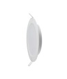 12W Ø17cm Backlit LED indbygningspanel - 3-i-1 CCT, Cree chip, 6 års garanti, rund