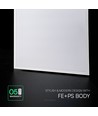 60x60 LED panel, 20W - 180lm/W, 6500K, Backlit
