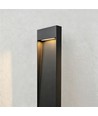 Sort havelampe - 11W, 80 cm, IP65 udendørs, inkl. lyskilde