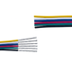 5m RGB+CCT-kabel til LED strip - 6 × 0,35 mm², 12/24V
