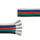 5m 1,2mm² RGBW kabel - 5-ledet (16AWG), 12V-24V til LED strip