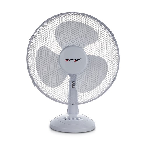 V-Tac 40W bordventilator - Ø30cm, 3 hastigheder, 3 blade