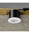 10 stk. Wifi indbygningsspot Inno88 - Inkl. Smart home GU10 pærer, hvid, IP44, godkendt i isolering