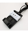 10 stk. Zigbee indbygningsspot Inno88 - Inkl. Hue kompatible GU10 pærer, sort, IP44, godkendt i isolering