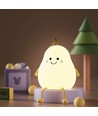 MOCHI Pære Natlampe til Børn - Silikone, Farveskift + varm hvid