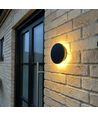 DOME væglampe 18W - CCT, IP65, sort
