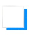 60x60 LED panel, 36W - 120lm/W, IP41, UGR19, hvid kant