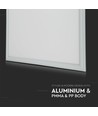 60x60 Troldtekt panel + ramme med fjedre - Komplet sæt, 36W