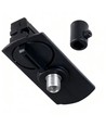 1-Faset PENDEL skinnesæt - 2m, Sort, 3 Lampeholdere