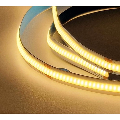 10m 10,5W/m CCT COB-LED strip RA97 - 24V DC, IP20, 576 LED pr. meter