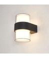 LED væglampe med op/ned lys - 9W, IP65, udendørs
