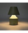 Opladelig LED bordlampe - Grøn, touch dæmpbar, 3i1, IP20 indendørs