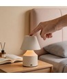 Opladelig LED bordlampe - Creme, touch dæmpbar, 3i1, IP20 indendørs