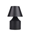 Opladelig LED bordlampe - Sort, touch dæmpbar, 3i1, IP20 indendørs