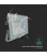 20W LED projektør - IP65, hvidt hus, 6500K, udendørs