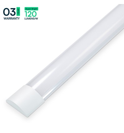 120cm 40W komplet LED armatur - 3 års garanti
