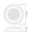 Outlet: Mi•Light Undervands Spot RGB+CCT IP68 24V 12W 1000Lm