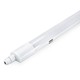 120cm 36W slim armatur gennemfortrådet - RA93, 120lm/W, IP65
