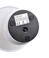 Opladelig LED bordlampe - Hvid, Ø16cm, 21,5cm høj, touch dæmpbar, 3i1, IP20 indendørs