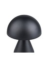 Opladelig LED bordlampe - Sort, Ø15cm, 22cm høj, touch dæmpbar, 3i1, IP20 indendørs