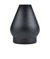 Opladelig LED bordlampe - Sort, Ø15cm, 22cm høj, touch dæmpbar, 3i1, IP20 indendørs