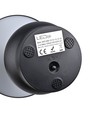 Opladelig LED bordlampe - Sort, Ø15cm, 22cm høj, touch dæmpbar, 3i1, IP20 indendørs