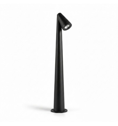Sort havelampe - 8W, 80 cm, IP65 udendørs, inkl. lyskilde