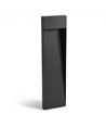 Sort havelampe - 11W, 80 cm, IP65 udendørs, inkl. lyskilde