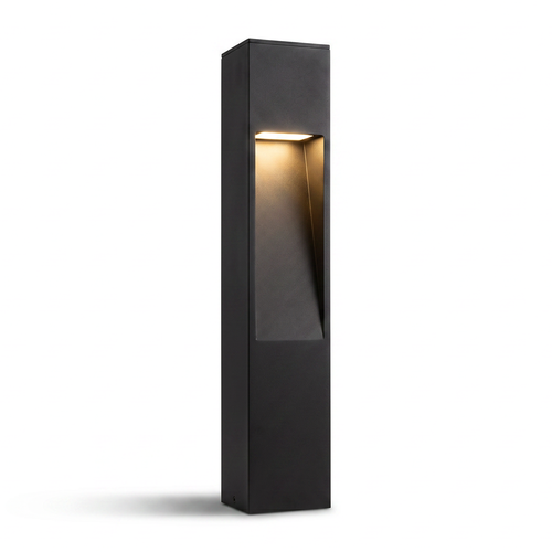 Sort havelampe - 10W, 60 cm, IP65 udendørs, inkl. lyskilde