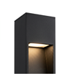 Sort havelampe - 10W, 60 cm, IP65 udendørs, inkl. lyskilde