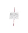 2W Vandtæt LED modul - 12V DC, IP65, Perfekt til skilte og specialløsninger