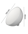 Genopladelig bordlampe med appstyring - RGB+CCT, Tuya/Smart Life