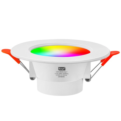 4 stk. 5W Smart Home LED downlight - Bluetooth, virker med Google Home, Alexa og smartphones