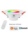 4 stk. RGB+CCT Smart Home downlight - 5W LED, Bluetooth, virker med Google Home, Alexa og smartphones