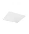 60x60 LED panel, 36W - Højde:34mm, Hvid kant
