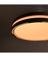 Loftslampe m. skjult blæser - RA90, CCT, 60W, sort
